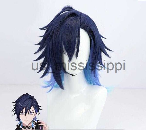cosplay wigs vtuber yugo asuma cosplay wig noctyx short gradient navy blue synthetic hair heat resistant men women x0630, Black
cosplay wigs vtuber yugo asuma cosplay wig noctyx short gradient navy blue synthetic hair heat resistant men women x0630, Black