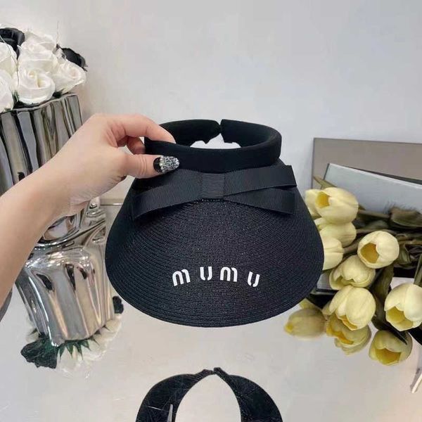 miu women's empty hat designer beanie cap sun protection uv bowknot large brim strawit3a, Blue;gray
miu women's empty hat designer beanie cap sun protection uv bowknot large brim strawit3a, Blue;gray