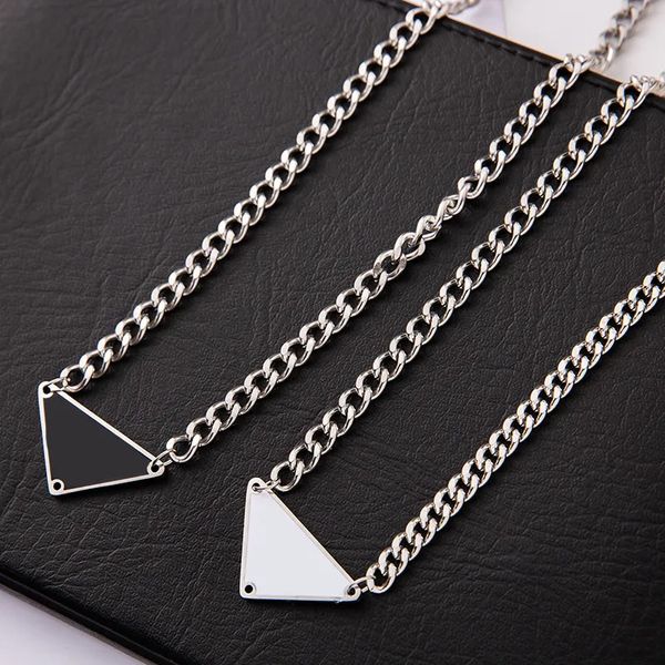 high luxury jewelry triangle necklaces for men and women geometric cuban chain designer letter fashion pendants, Golden;silver
high luxury jewelry triangle necklaces for men and women geometric cuban chain designer letter fashion pendants, Golden;silver
