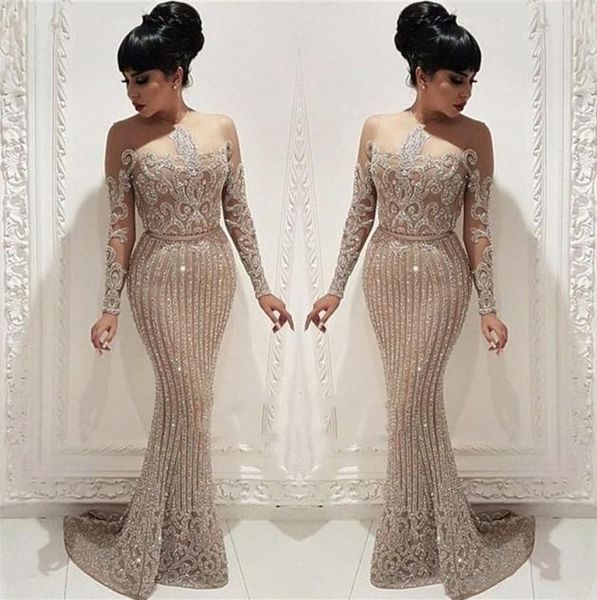 sparkling arabic sequins lace mermaid prom dresses elegant long sleeves sheer crew neck evening gowns plus size vestidos de festa 3494329, Black;red
sparkling arabic sequins lace mermaid prom dresses elegant long sleeves sheer crew neck evening gowns plus size vestidos de festa 3494329, Black;red