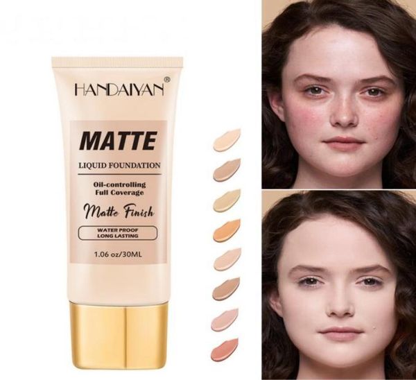 handaiyan forward the foundation makeup liquid matte finish waterproof longlasting oilcontrolling full coverage 30ml moisturizer6156548
handaiyan forward the foundation makeup liquid matte finish waterproof longlasting oilcontrolling full coverage 30ml moisturizer6156548