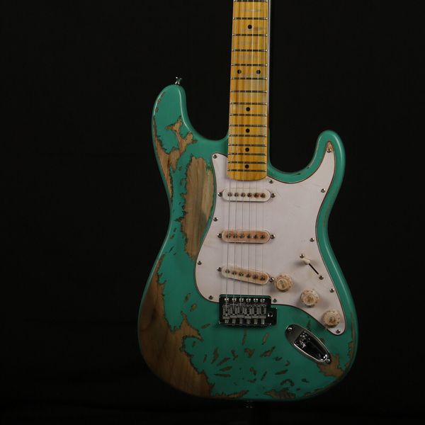 relic st sea green electric guitar tremolo bridge sss pickup solid body
relic st sea green electric guitar tremolo bridge sss pickup solid body