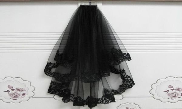 2018 unique novelty stunning lace side black silk doublelayer wedding veil bridal veil halloween witch headpiece tulle veil cato9786869
2018 unique novelty stunning lace side black silk doublelayer wedding veil bridal veil halloween witch headpiece tulle veil cato9786869