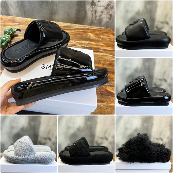 smfk shoes women compass black balloon slippers designer fashion eather rubber sole woolen slippers size 35-40
smfk shoes women compass black balloon slippers designer fashion eather rubber sole woolen slippers size 35-40