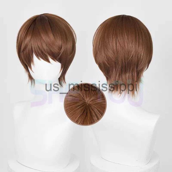cosplay wigs death note yagami light cosplay wig 30 short dark brown wig cosplay anime cosplay wigs heat resistant synthetic wigs x0630, Black
cosplay wigs death note yagami light cosplay wig 30 short dark brown wig cosplay anime cosplay wigs heat resistant synthetic wigs x0630, Black
