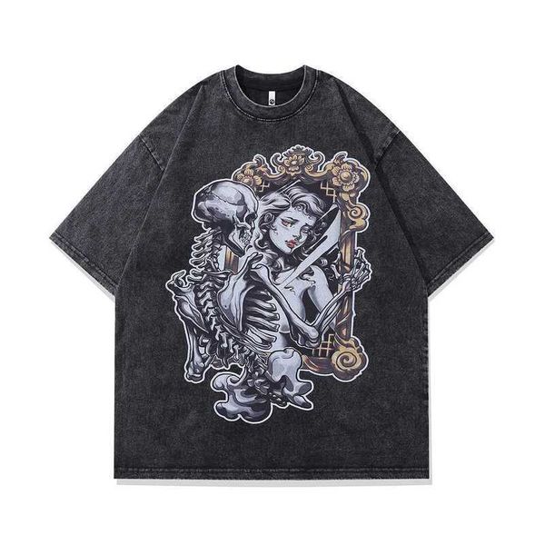 hip hop portrait salt wash short sleeve t-shirt for men vintage high street loose fried snowflake half sleeve stussys, White;black
hip hop portrait salt wash short sleeve t-shirt for men vintage high street loose fried snowflake half sleeve stussys, White;black