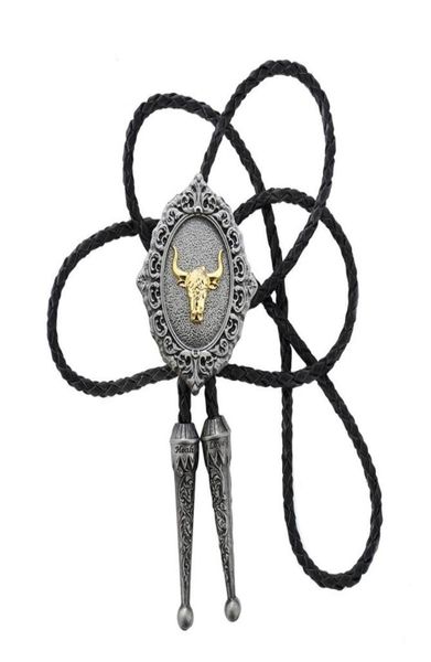 bow ties cowboy bolo tie for men with leather rope chain gold bull head vintage western neck apprael accessories novelty gift9400870, Black;gray
bow ties cowboy bolo tie for men with leather rope chain gold bull head vintage western neck apprael accessories novelty gift9400870, Black;gray