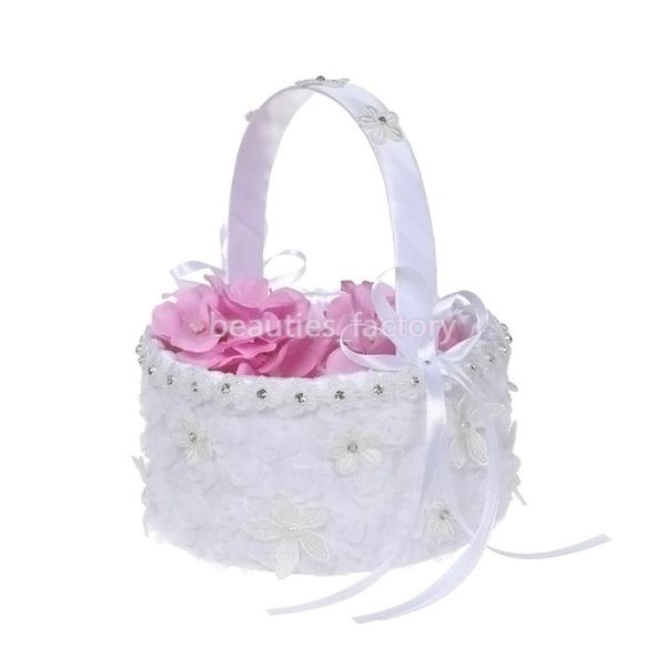 white wedding flower girl basket with satin lace bowknot flower petal basket wedding favor wedding accessory b56672344656
white wedding flower girl basket with satin lace bowknot flower petal basket wedding favor wedding accessory b56672344656