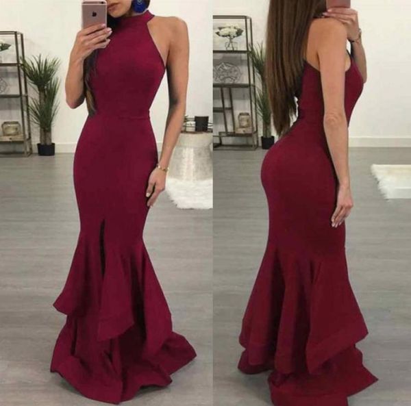 burgundy satin prom dresses long mermaid evening dresses front slit formal pageant prom gowns party graduation dresses8032591, Black
burgundy satin prom dresses long mermaid evening dresses front slit formal pageant prom gowns party graduation dresses8032591, Black