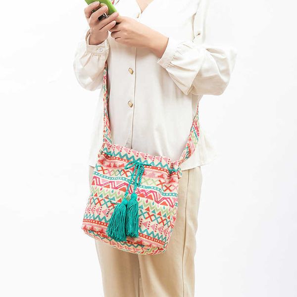 enspt crossbody bucket bag bohemian ethnic canvas bag women's printed new canvas commuter bag
enspt crossbody bucket bag bohemian ethnic canvas bag women's printed new canvas commuter bag