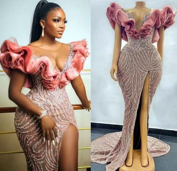 2022 plus size arabic aso ebi luxurious mermaid sequined prom dresses beaded crystals sheer neck evening formal party second recep9276082, Black
2022 plus size arabic aso ebi luxurious mermaid sequined prom dresses beaded crystals sheer neck evening formal party second recep9276082, Black