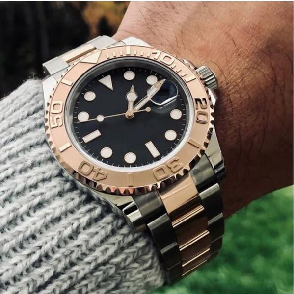 watches classic mens bigger date mirror automatic luxury yacth watch mechanical movement designer watches steel master oyster original wrist, Slivery;brown
watches classic mens bigger date mirror automatic luxury yacth watch mechanical movement designer watches steel master oyster original wrist, Slivery;brown