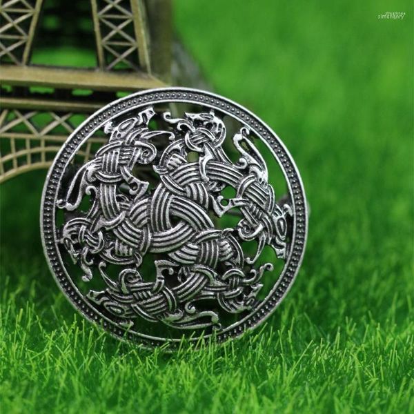 brooches langhong 10pcs viking brosche nordic four dragon head set brosch jewelry talisman, Gray
brooches langhong 10pcs viking brosche nordic four dragon head set brosch jewelry talisman, Gray