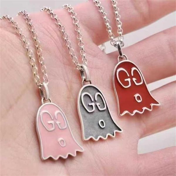 2023 gujia 925 sterling silver small ghost necklace niche high-end couple pendant valentine's day gift
2023 gujia 925 sterling silver small ghost necklace niche high-end couple pendant valentine's day gift