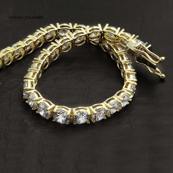 handcrafted hip hop vvs moissanite diamond 3mm 4mm 5mm 14k solid gold tennis chain bracelet men women fine jewelry, Silver
handcrafted hip hop vvs moissanite diamond 3mm 4mm 5mm 14k solid gold tennis chain bracelet men women fine jewelry, Silver
