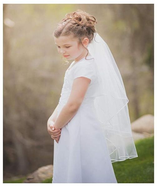 girl039s communion veils beaded ribbon edge veil with comb 11001 women039s 2 tier spark bridal pearl wedding veil with comb5920309, Black
girl039s communion veils beaded ribbon edge veil with comb 11001 women039s 2 tier spark bridal pearl wedding veil with comb5920309, Black