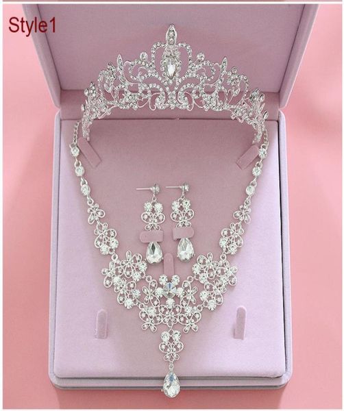 fashion crystal bridal jewelry sets wedding crown earrings necklace wedding hair accessories women prom bride tiara crowns3196676, White
fashion crystal bridal jewelry sets wedding crown earrings necklace wedding hair accessories women prom bride tiara crowns3196676, White