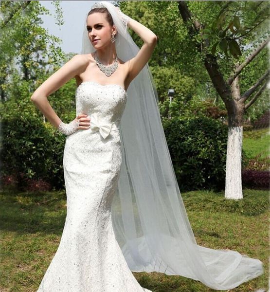 new style one layers 3m white ivory bridal veils tulle with comb cathedral length wedding veils7799791, Black
new style one layers 3m white ivory bridal veils tulle with comb cathedral length wedding veils7799791, Black