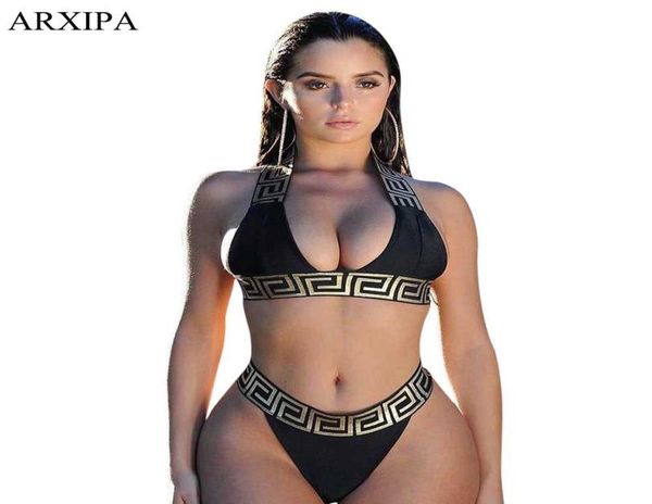 arxipa sets beachwear for women bandage crop solid bikini swimwear suit bathing high 2019 cut swimsuit print thong new ba8833416, Red;black
arxipa sets beachwear for women bandage crop solid bikini swimwear suit bathing high 2019 cut swimsuit print thong new ba8833416, Red;black