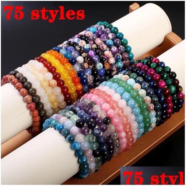 beaded natural strands gemstone healing crystal round beads bracelets agate amethyst watermelon rose quartz morgan stone malachite t dhwdk, Black
beaded natural strands gemstone healing crystal round beads bracelets agate amethyst watermelon rose quartz morgan stone malachite t dhwdk, Black