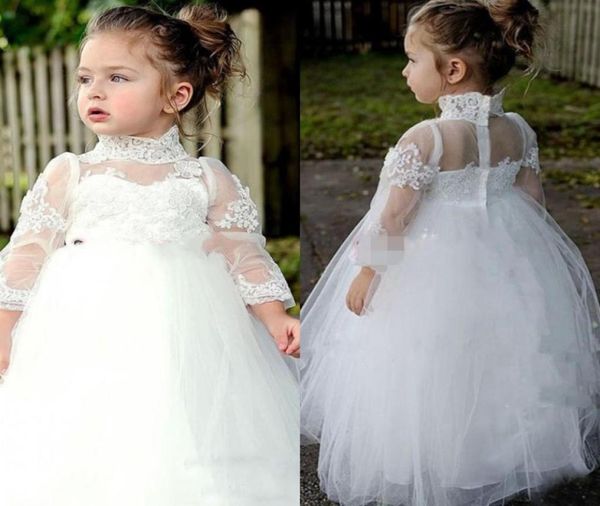 lovely 2018 high collar long sleeve flower girl dresses for weddings lace applique princess birthday white first holy communion dr7335521, White;blue
lovely 2018 high collar long sleeve flower girl dresses for weddings lace applique princess birthday white first holy communion dr7335521, White;blue