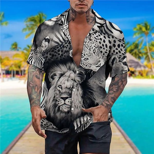 men s dress shirts shirt summer hawaiian floral graphic prints casual holiday short sleeve button down print clothing boho streetwear 230629, White;black
men s dress shirts shirt summer hawaiian floral graphic prints casual holiday short sleeve button down print clothing boho streetwear 230629, White;black