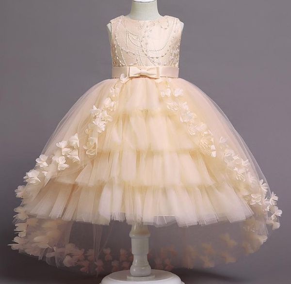 new girls dress trailing lace pettiskirt flower girl banquet party boys formal dress8990822, White;blue
new girls dress trailing lace pettiskirt flower girl banquet party boys formal dress8990822, White;blue