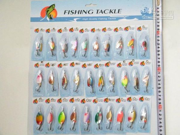30x pack 1set30pcs various assorted laser spinners spoon bait fishing fishing lures spinners9933263
30x pack 1set30pcs various assorted laser spinners spoon bait fishing fishing lures spinners9933263