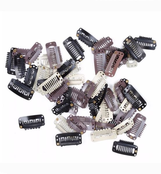 50pcsbag 32cm 9ttube stainless steel snap comb wig clip for machine weftedweaving extensions clip in hair extensions accessor3926262, Black;brown
50pcsbag 32cm 9ttube stainless steel snap comb wig clip for machine weftedweaving extensions clip in hair extensions accessor3926262, Black;brown