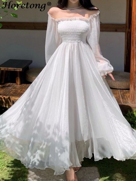 basic casual dresses horetong elegant maxi dresses for women white off shoulder puff long sleeve elastic high waist party gown ruffle holida, Black;gray
basic casual dresses horetong elegant maxi dresses for women white off shoulder puff long sleeve elastic high waist party gown ruffle holida, Black;gray