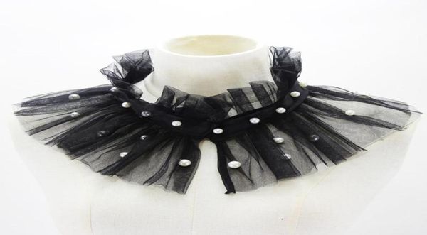 bow ties sitonjwly vintage mesh stand fake collars women pleated ruffles false shirt dress neck ruff scarf female shawl8393669, Black;gray
bow ties sitonjwly vintage mesh stand fake collars women pleated ruffles false shirt dress neck ruff scarf female shawl8393669, Black;gray