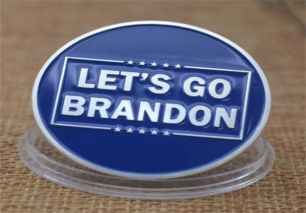 2024 let039s go brandon letters printed usa president trump039s silverplated 3d commemorative coin mini children039s fas5929066, Blue
2024 let039s go brandon letters printed usa president trump039s silverplated 3d commemorative coin mini children039s fas5929066, Blue