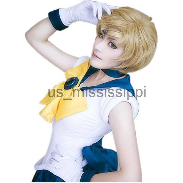 cosplay wigs sailor uranus tenoh haruka wigs short linen blonde heat resistant synthetic hair cosplay wig cap x0630, Black
cosplay wigs sailor uranus tenoh haruka wigs short linen blonde heat resistant synthetic hair cosplay wig cap x0630, Black