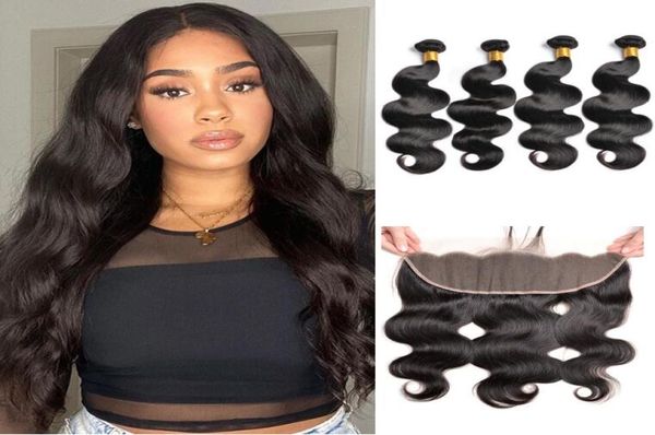8a grade body wave human hair bundles with 13x4 ear to ear lace frontal virgin peruvian body wave human hair extensions5401136, Black
8a grade body wave human hair bundles with 13x4 ear to ear lace frontal virgin peruvian body wave human hair extensions5401136, Black