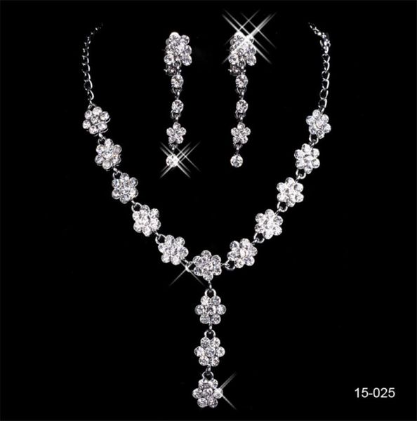 15025 new elegant wedding bridal rhinestone jewelry necklace earring set party jewelry for party bride5877987, White
15025 new elegant wedding bridal rhinestone jewelry necklace earring set party jewelry for party bride5877987, White
