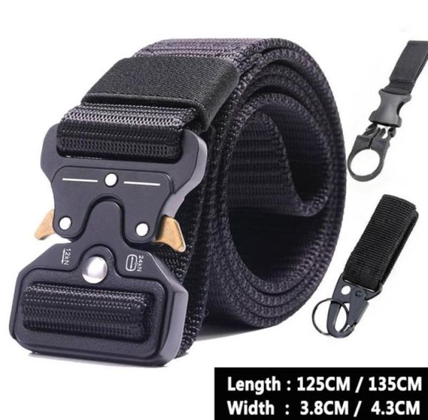 waist support military nylon tactical belt army heavy duty quick release buckle belts outdoor hunting battle accessories7228969, Black;gray
waist support military nylon tactical belt army heavy duty quick release buckle belts outdoor hunting battle accessories7228969, Black;gray