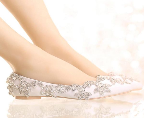 white satin diamond wedding shoes flat heel women rhinestone bride shoes handmade fashion comfortable formal dress shoes2666218, Black
white satin diamond wedding shoes flat heel women rhinestone bride shoes handmade fashion comfortable formal dress shoes2666218, Black