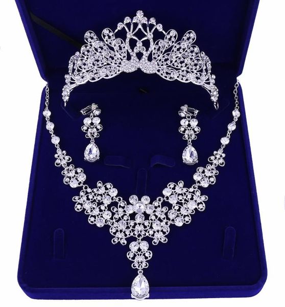 luxury cubic zirconia tiara and necklace earring for women wedding jewelry set for bride zircon crowns jewelry bridal accessories6667060, White
luxury cubic zirconia tiara and necklace earring for women wedding jewelry set for bride zircon crowns jewelry bridal accessories6667060, White