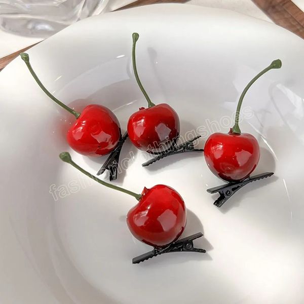fashion ins cute simulation fruit hair clip for girls cherry hairpins kawaii student bangs side barrettes, Slivery;white
fashion ins cute simulation fruit hair clip for girls cherry hairpins kawaii student bangs side barrettes, Slivery;white
