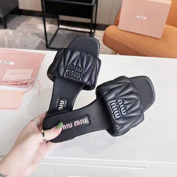 slide summer women mius designer sandals beach shoes new casual square headed step open toe wearing pleated lazy flat bottom slippers for uf
slide summer women mius designer sandals beach shoes new casual square headed step open toe wearing pleated lazy flat bottom slippers for uf