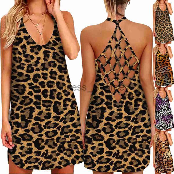 party dresses summer 3d printed leopard dresses for women hollow out open back suspender sleeveless dress backless loose woman clothes x0629, White;black
party dresses summer 3d printed leopard dresses for women hollow out open back suspender sleeveless dress backless loose woman clothes x0629, White;black