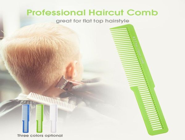 professional haircut comb for barber hair styling grooming tool haircutting clipper flatcomb5732863, Silver
professional haircut comb for barber hair styling grooming tool haircutting clipper flatcomb5732863, Silver
