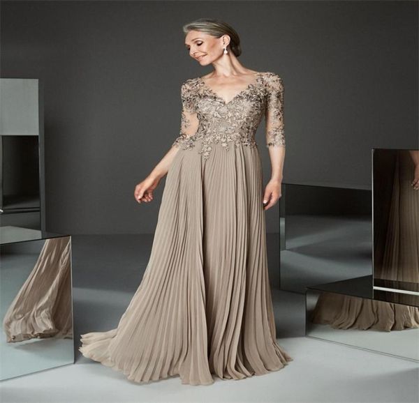 elegant mother of the bride suits half long sleeves appliqued v neck a line floor length wedding guest dress custom plus size moth1809560, Black;red
elegant mother of the bride suits half long sleeves appliqued v neck a line floor length wedding guest dress custom plus size moth1809560, Black;red