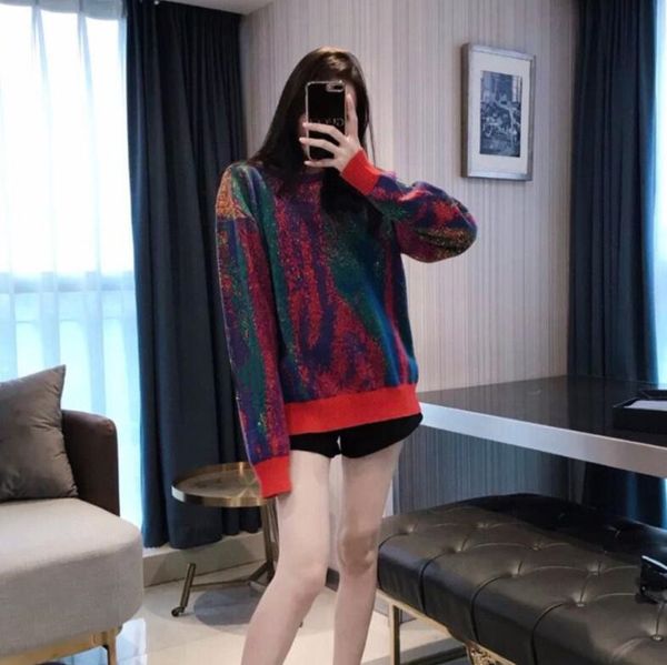 23ss new autumn women's sweaters fashion long sleeve knitwear women designer sweaters, White;black
23ss new autumn women's sweaters fashion long sleeve knitwear women designer sweaters, White;black