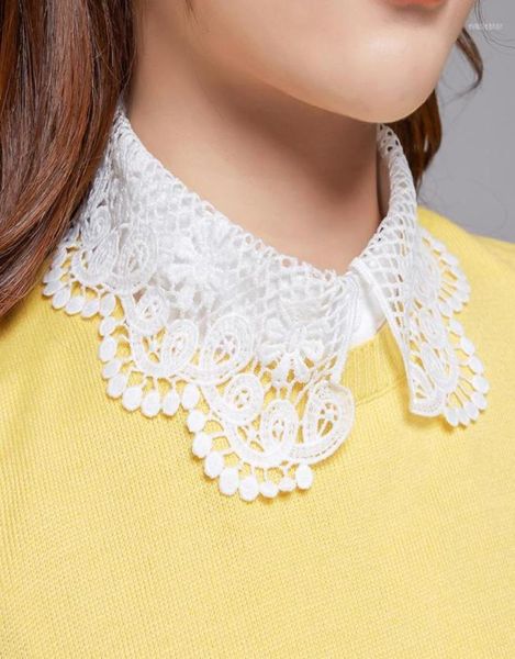 bow ties chiffon women hollow out floral lace fake collar sweater detachable lapel half shirt blouse female false collars nep kraa8147715, Black;gray
bow ties chiffon women hollow out floral lace fake collar sweater detachable lapel half shirt blouse female false collars nep kraa8147715, Black;gray