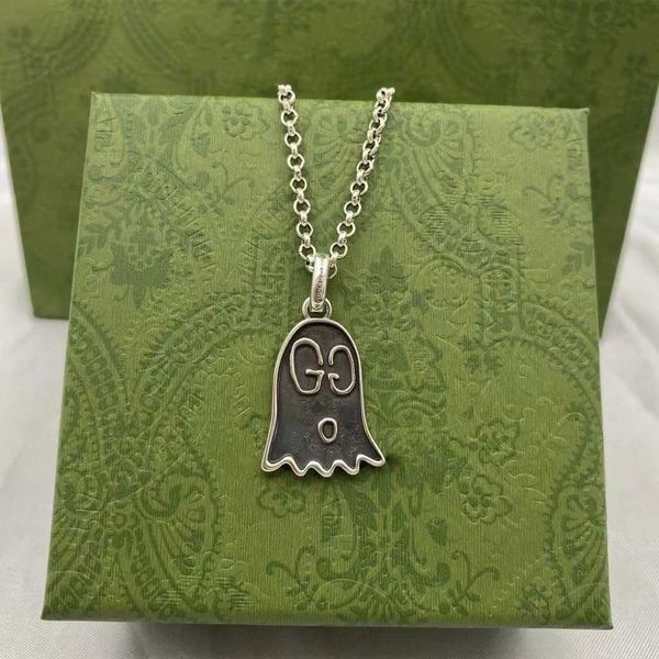 2023 gujia 925 sterling silver small ghost necklace niche high-end couple pendant valentine's day gift
2023 gujia 925 sterling silver small ghost necklace niche high-end couple pendant valentine's day gift