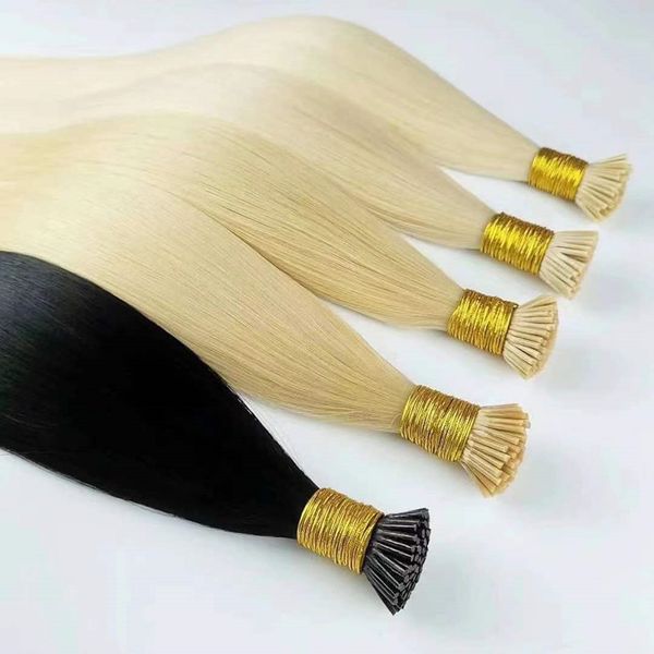 stock blonde 613# i tip hair virgin human prebonded hair extensions stick keratin 100g/set 100pcs/100g 12-30 inch 18# 26# 60# 1001# 30% long, Black
stock blonde 613# i tip hair virgin human prebonded hair extensions stick keratin 100g/set 100pcs/100g 12-30 inch 18# 26# 60# 1001# 30% long, Black
