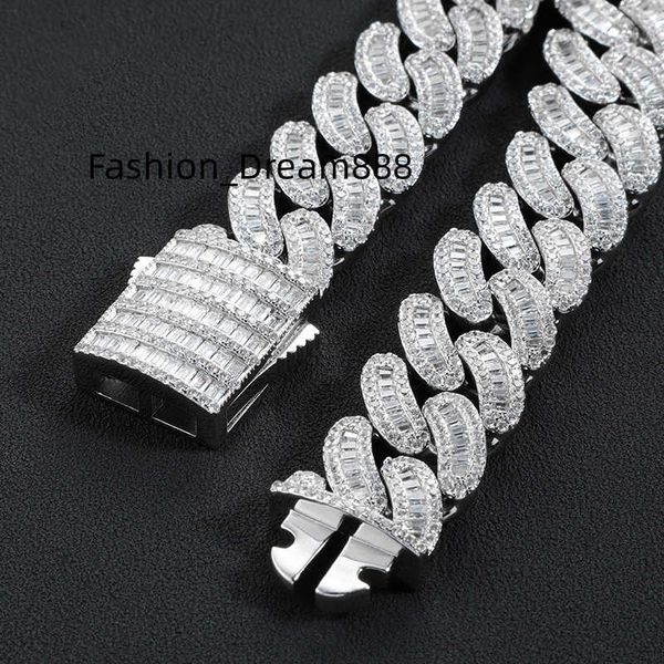 custom 16mm vvs moissanite iced out diamond chain necklace arc 925 sterling silver baguette cuban chain
custom 16mm vvs moissanite iced out diamond chain necklace arc 925 sterling silver baguette cuban chain