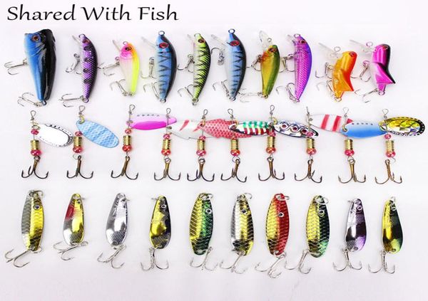30pcsbag fishing lure minnowpopper spinner spoon hard mixed artificial bait metal fishinglure kit 2011062704608
30pcsbag fishing lure minnowpopper spinner spoon hard mixed artificial bait metal fishinglure kit 2011062704608