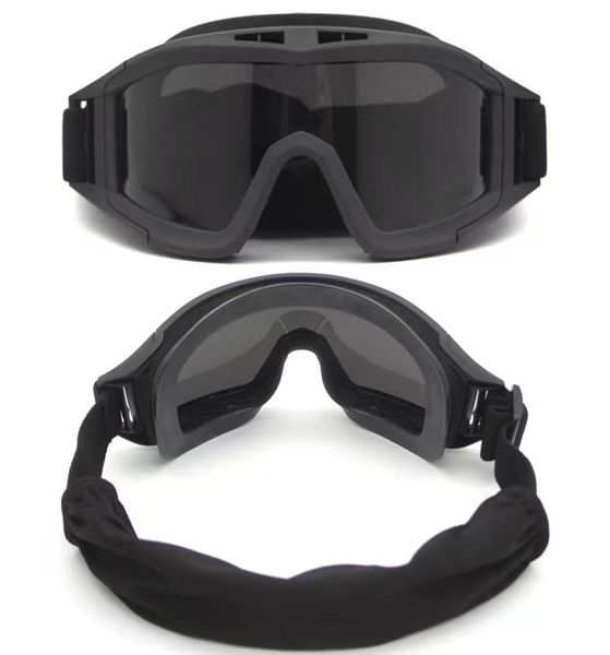tactical goggles shooting sunglasses 3 lens tactical accessories airsoft paintball motorcycle windproof wargame glasses2009694, Black
tactical goggles shooting sunglasses 3 lens tactical accessories airsoft paintball motorcycle windproof wargame glasses2009694, Black